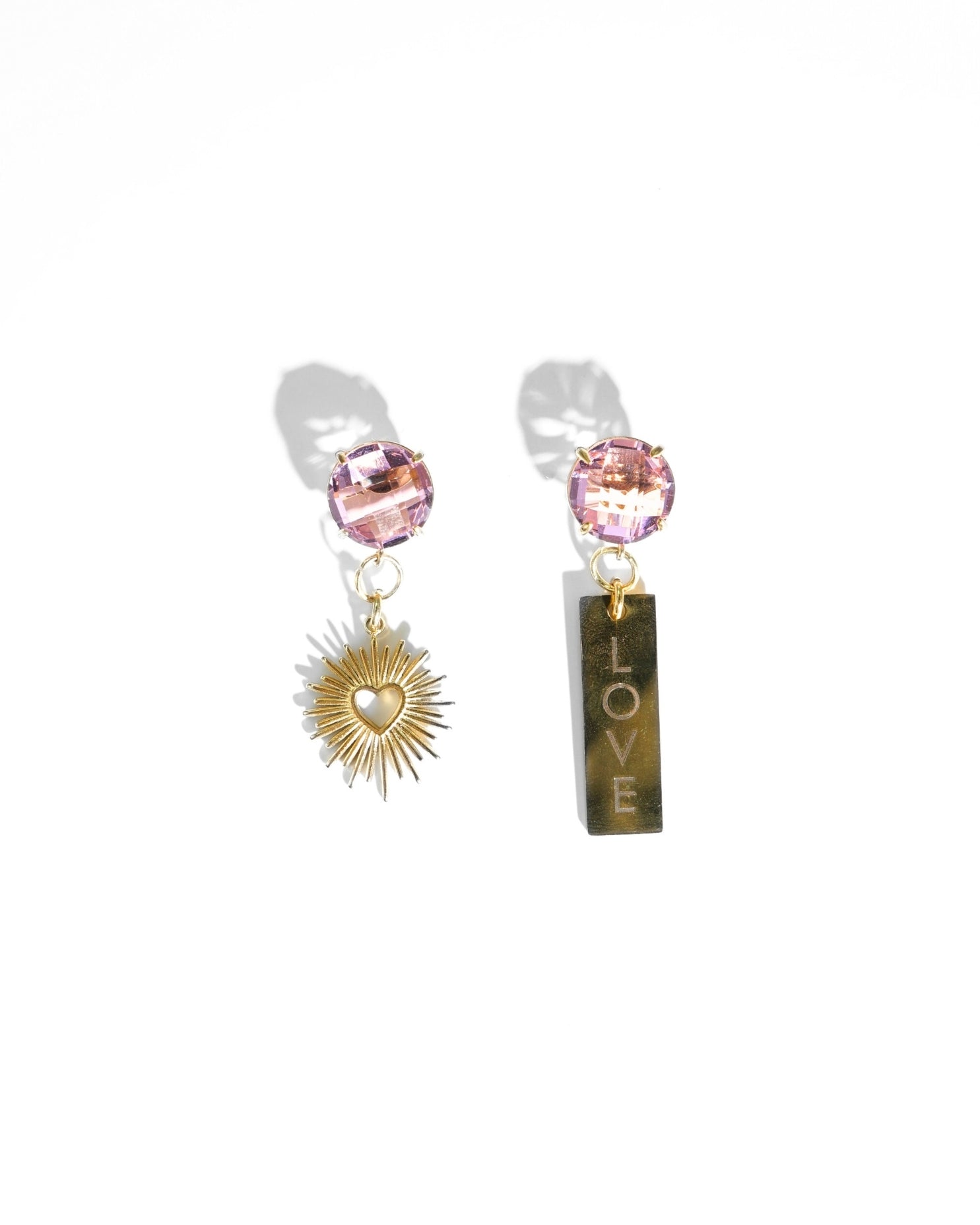 ORECCHINO CHARMS | ROSA (100% off)