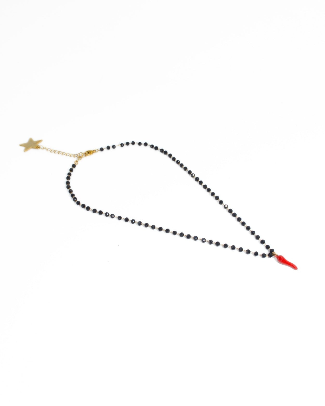 STONE ROSARY NECKLACE