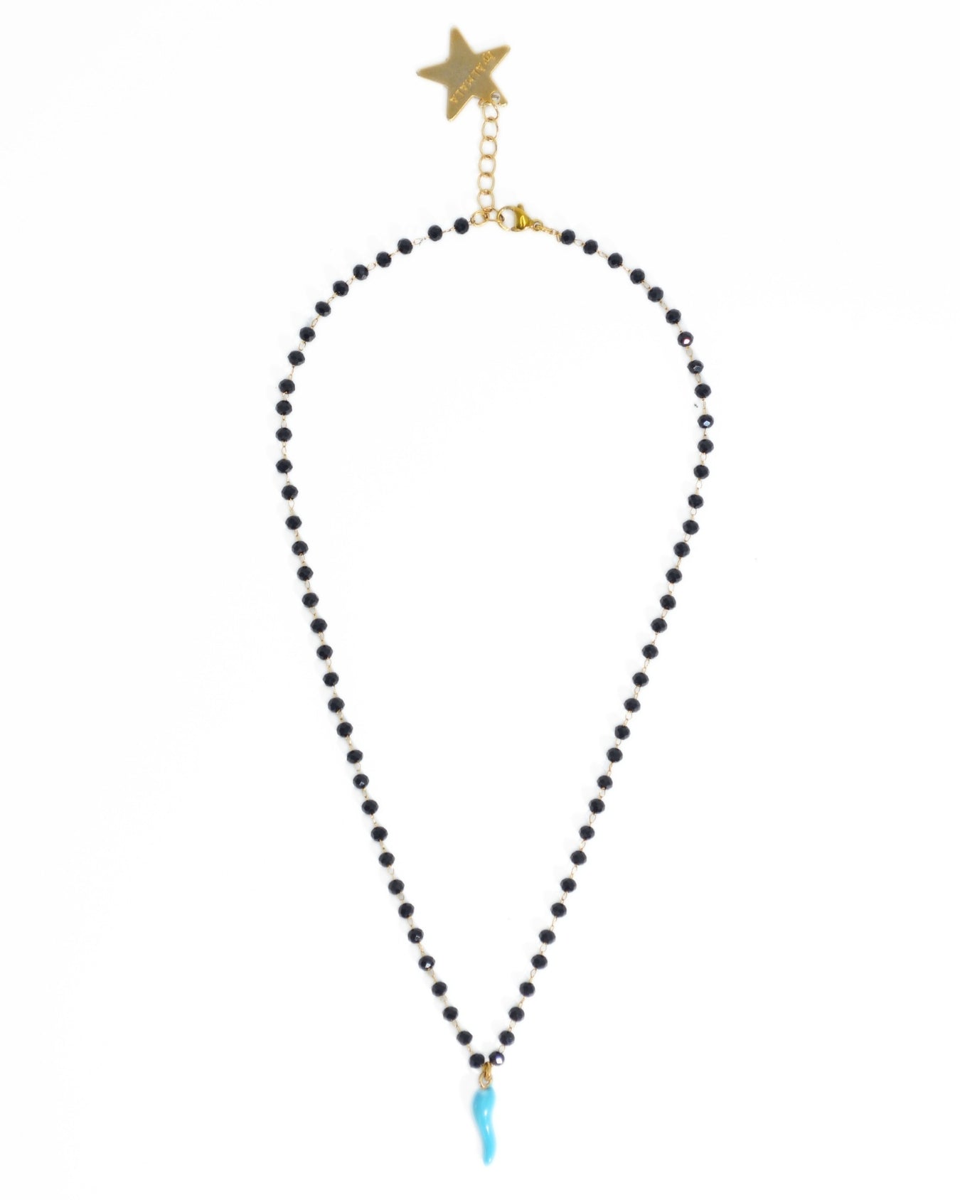 STONE ROSARY NECKLACE