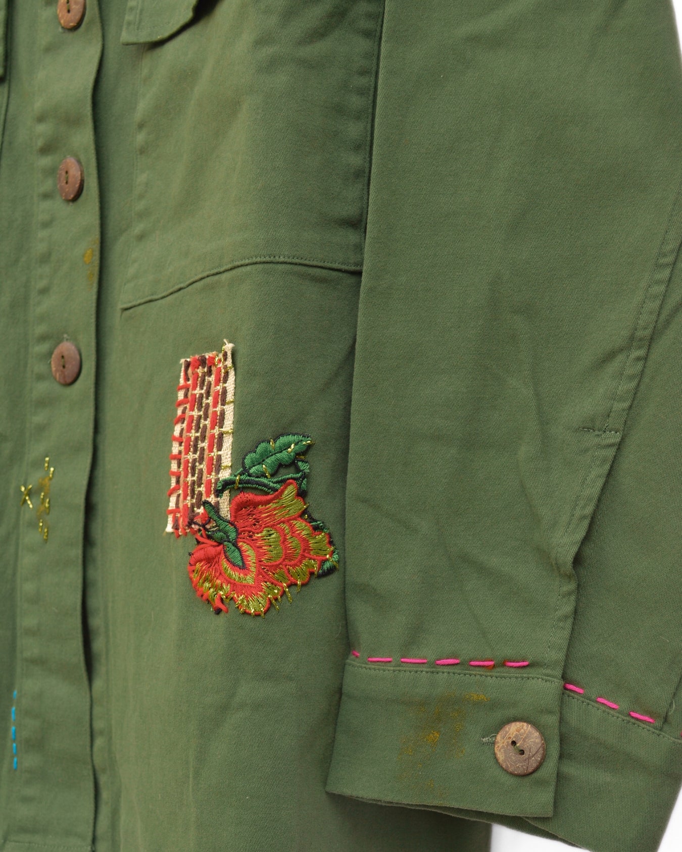 GIACCA CANVAS | VERDE MILITARE