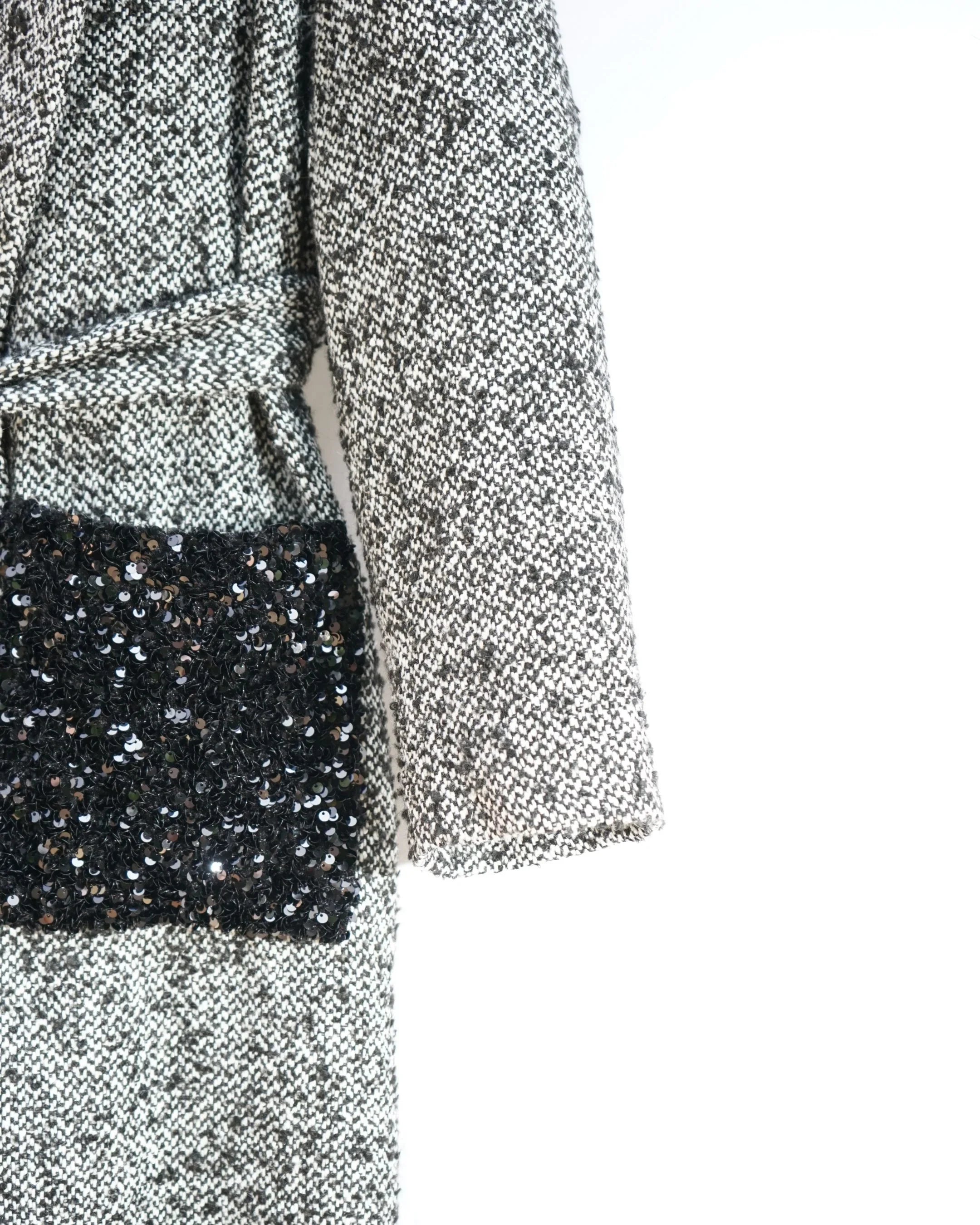 BOUCLE COAT -BORDEAUX