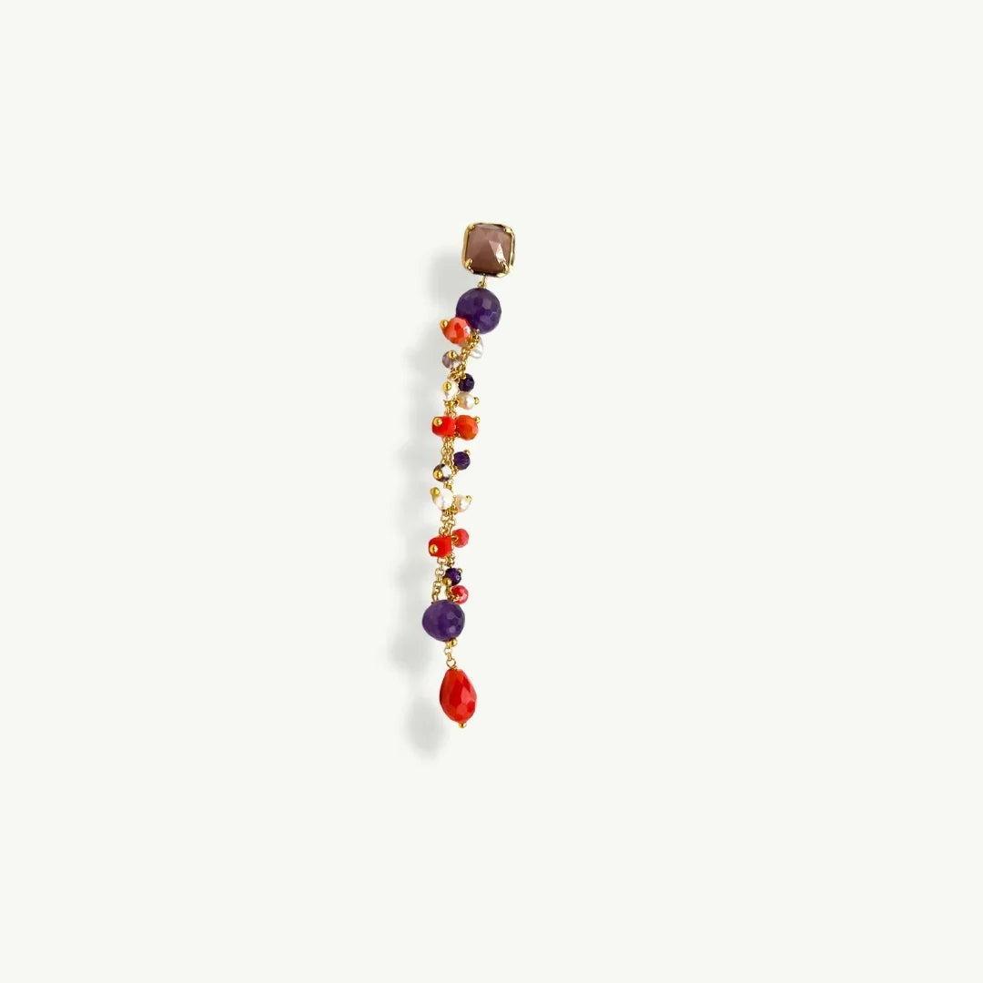 LONG MULTICOLOR EARRING