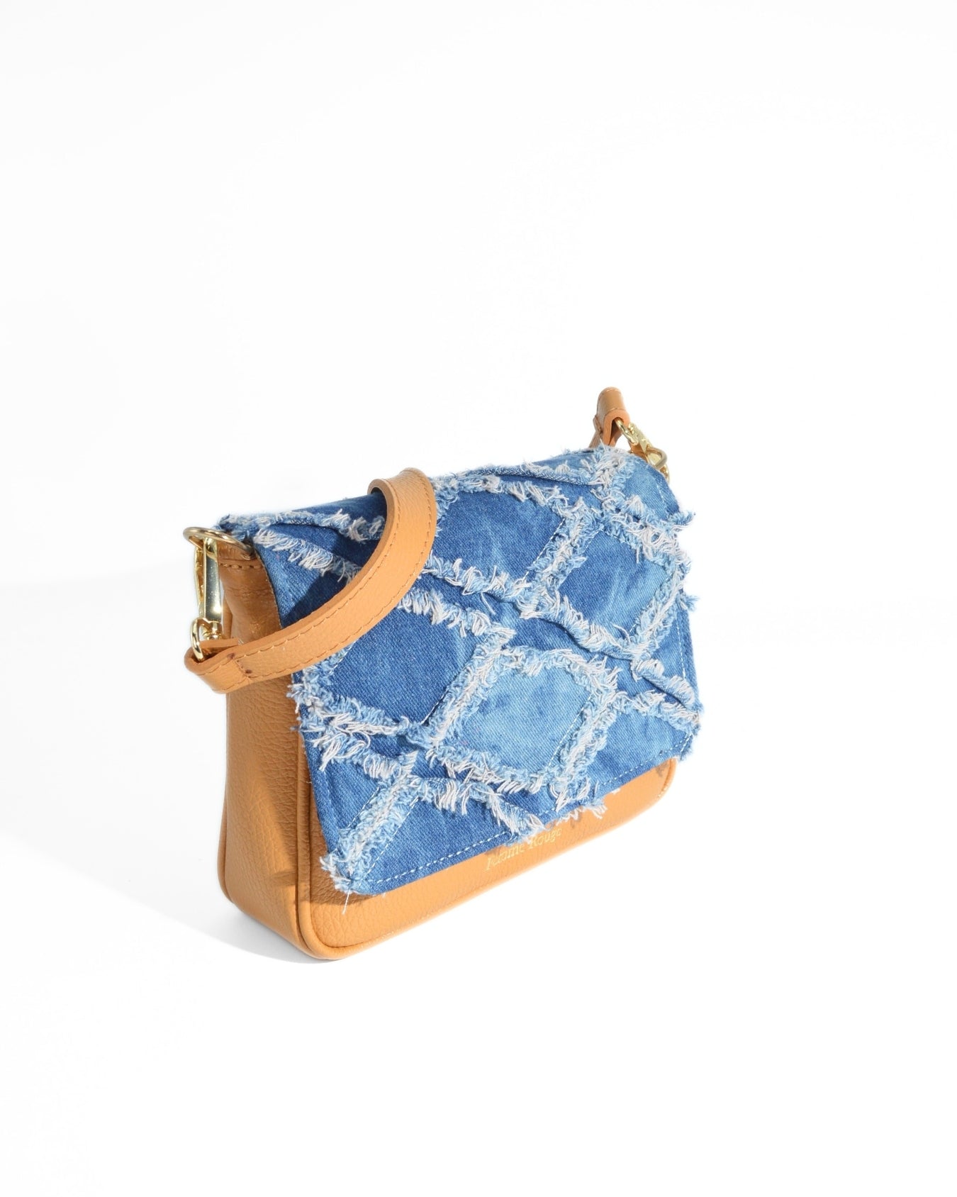 POCHETTE JEANS | COGNAC