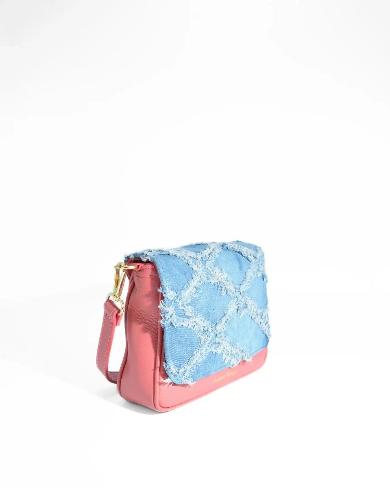 JEANS CLUTCH BAG | GERANIUM