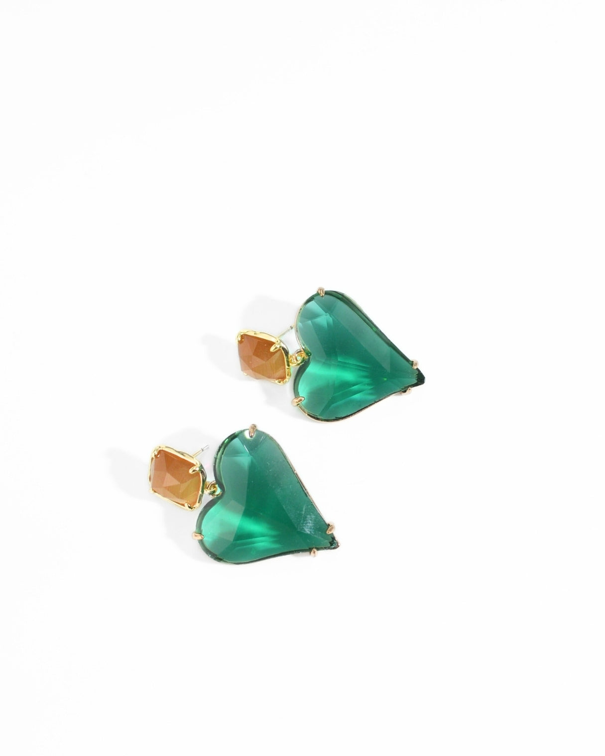 CIRCLE RHINESTONE EARRING | FUCHSIA