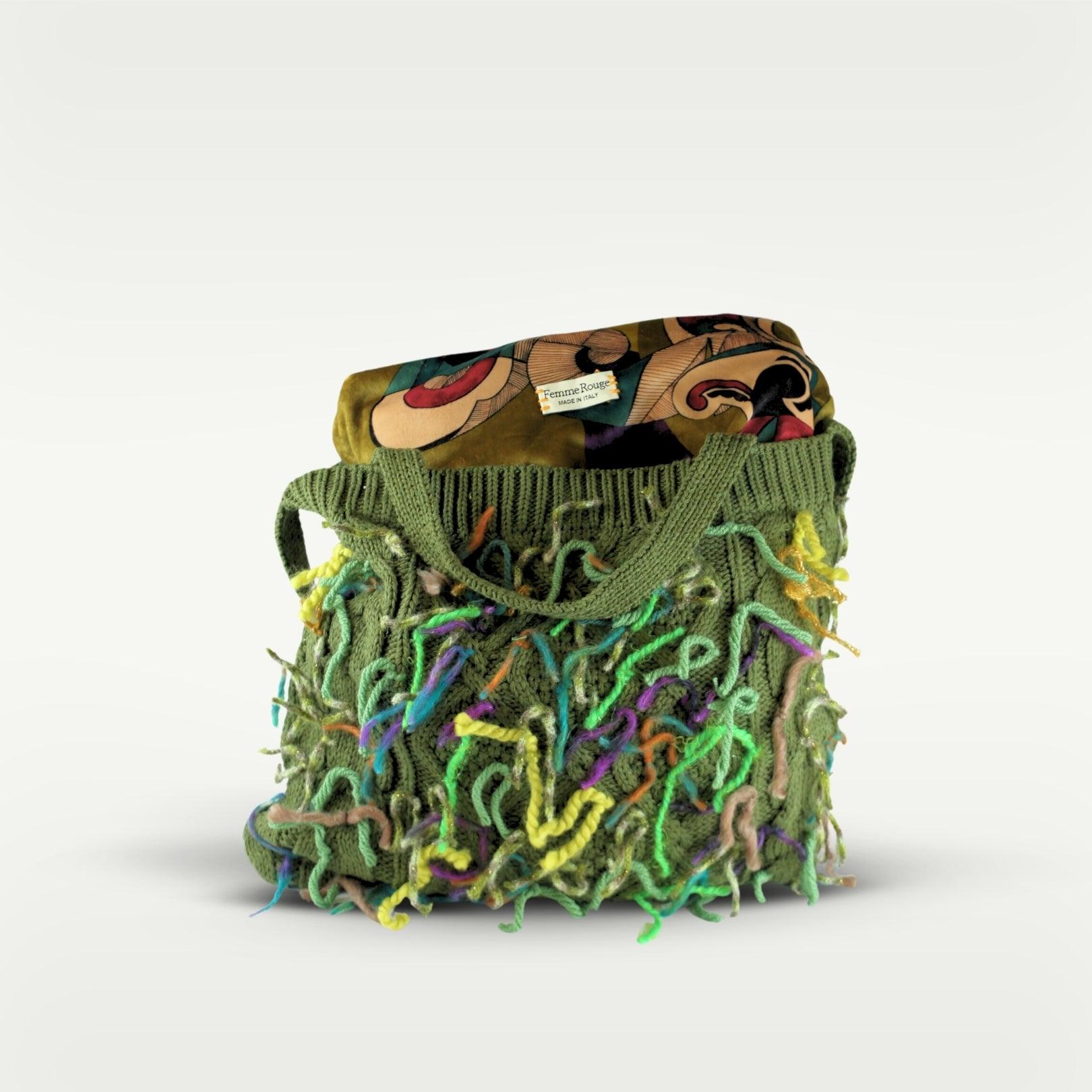 BORSA LANA | VERDE - Almala