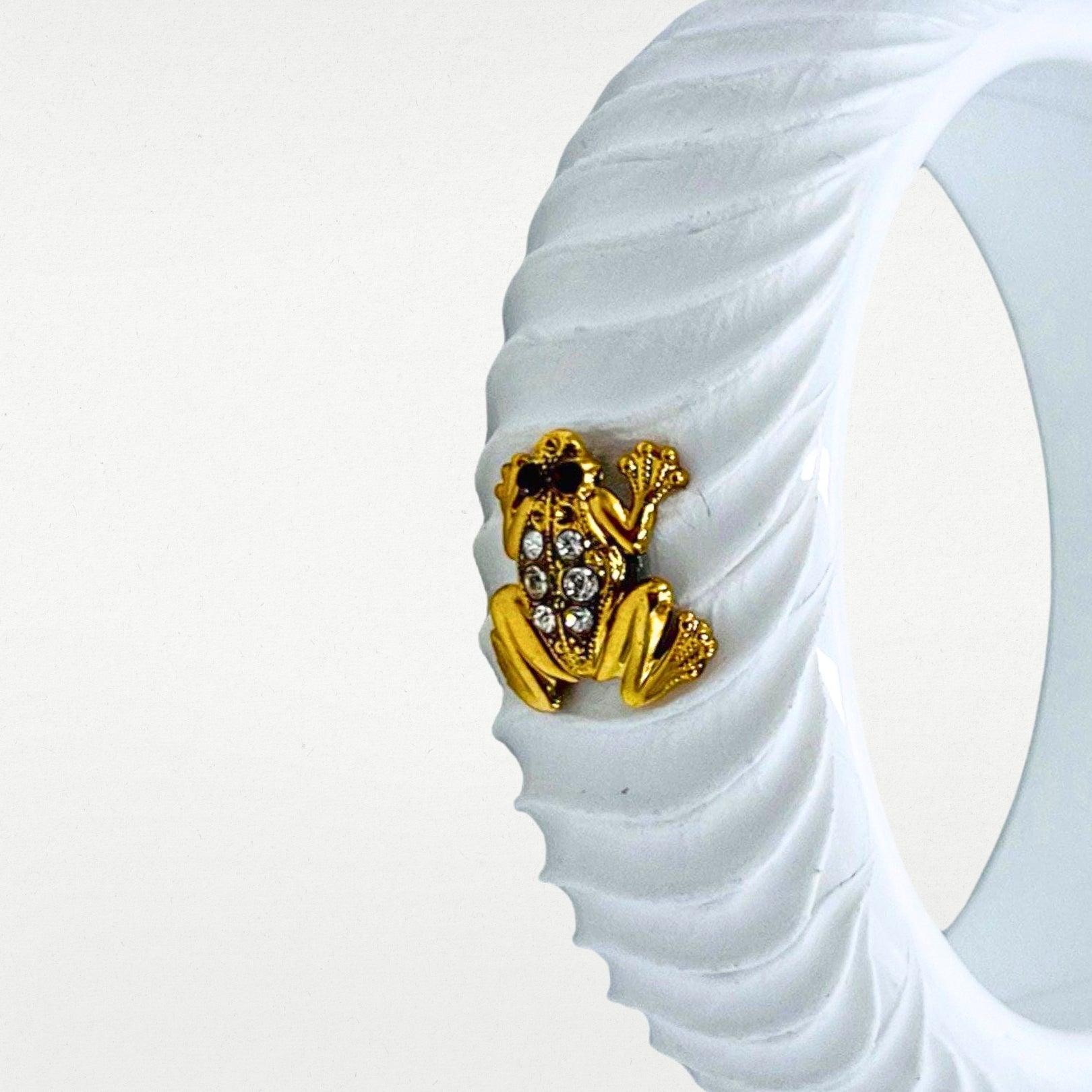 BRACCIALE ACETATE FROG | BIANCO - Almala