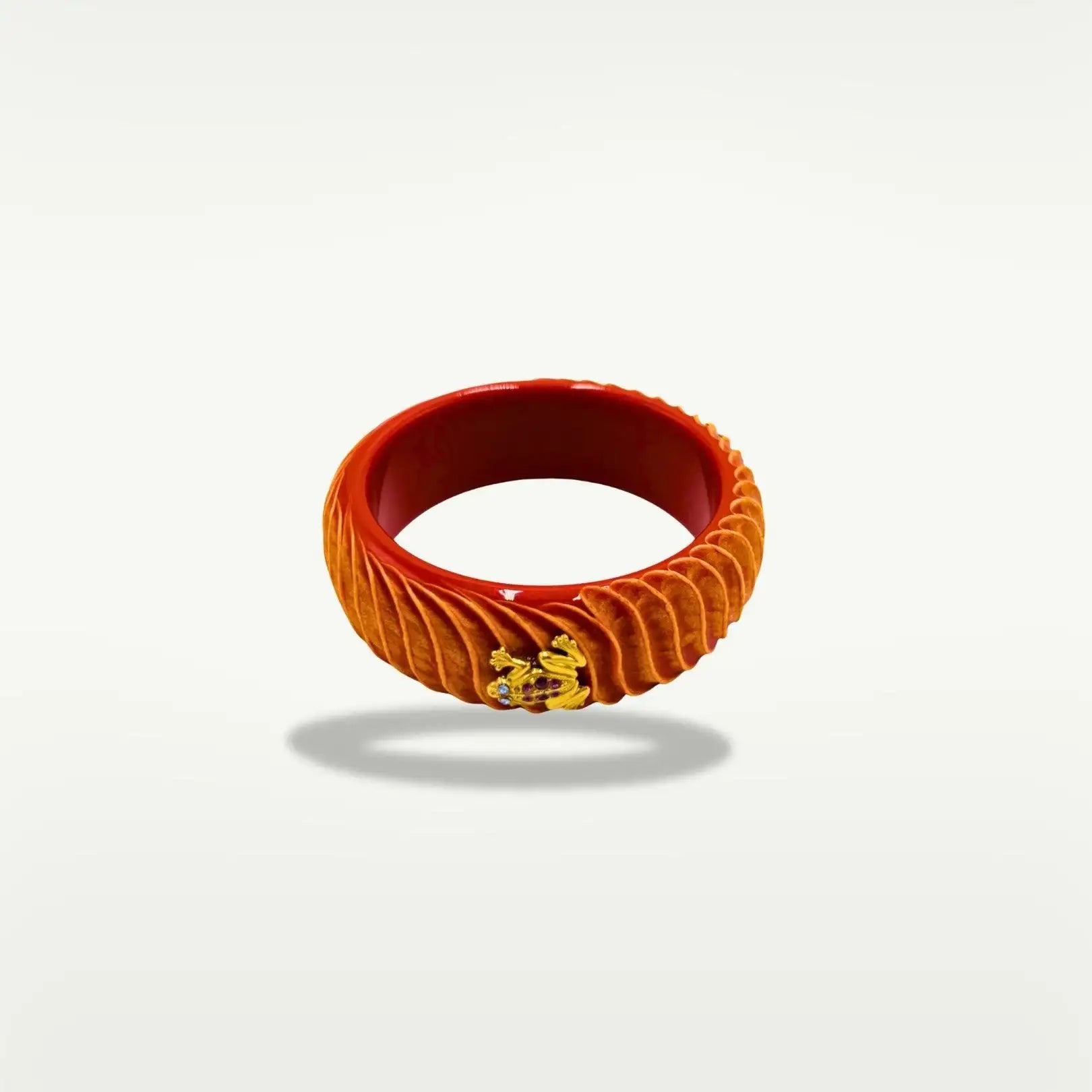 BRACCIALE ACETATE FROG | MATTONE CHIARO - Almala