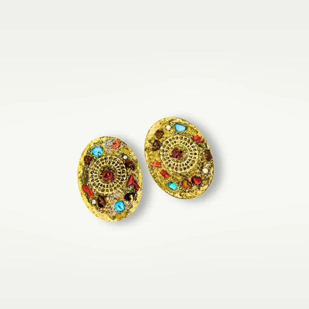 RHINESTONE EARRING