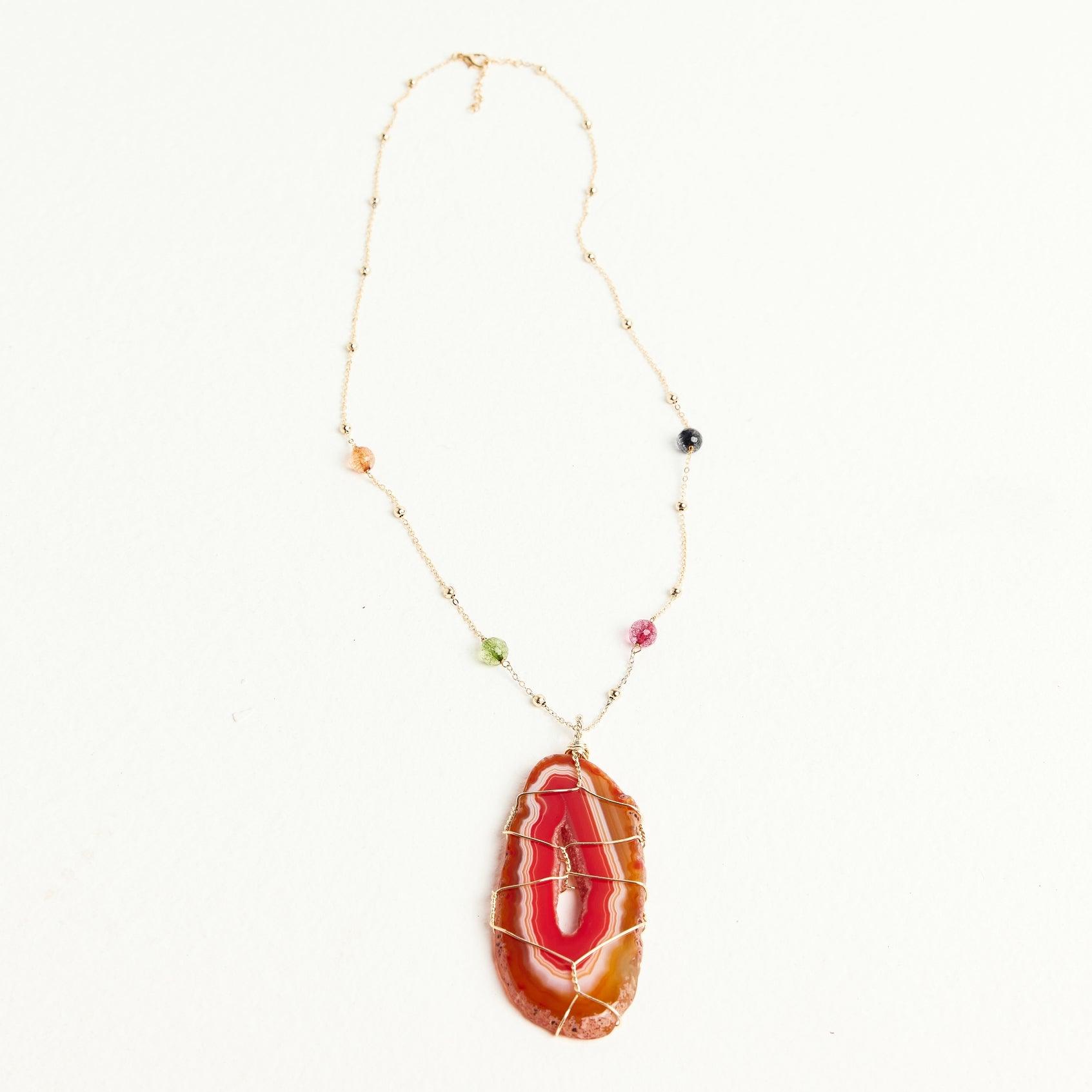 COLLANA AGATA | CORNIOLA - Almala