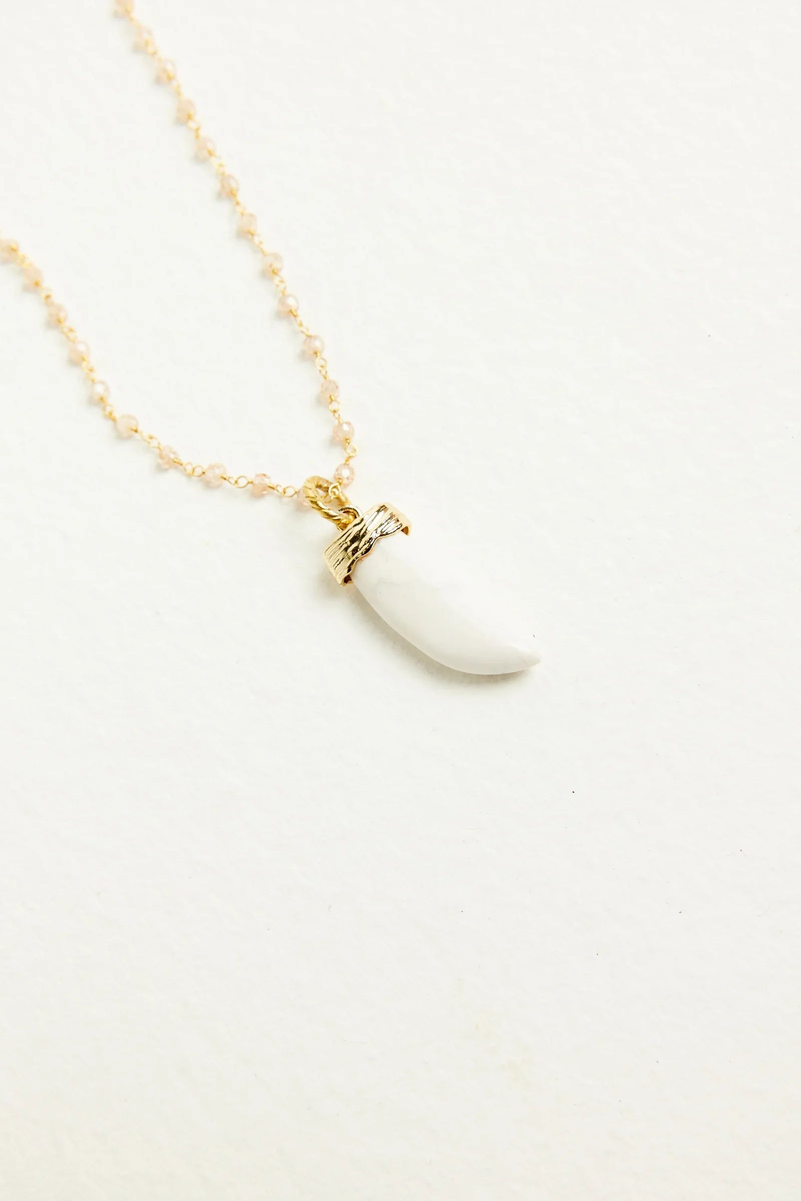 COLLANA CORNO | BIANCO - Almala