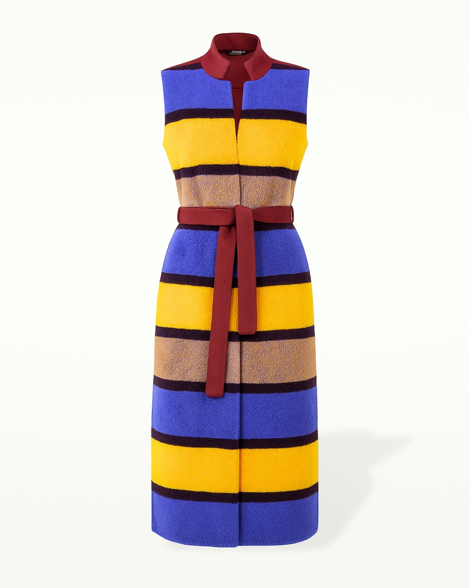 KASHMIR VEST | BORDEAUX