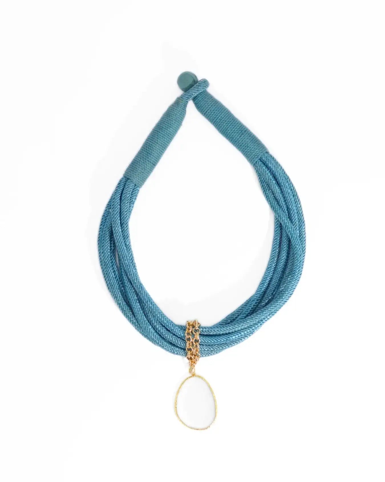 QUARTZ ROPE CHOKER | SUGAR PAPER