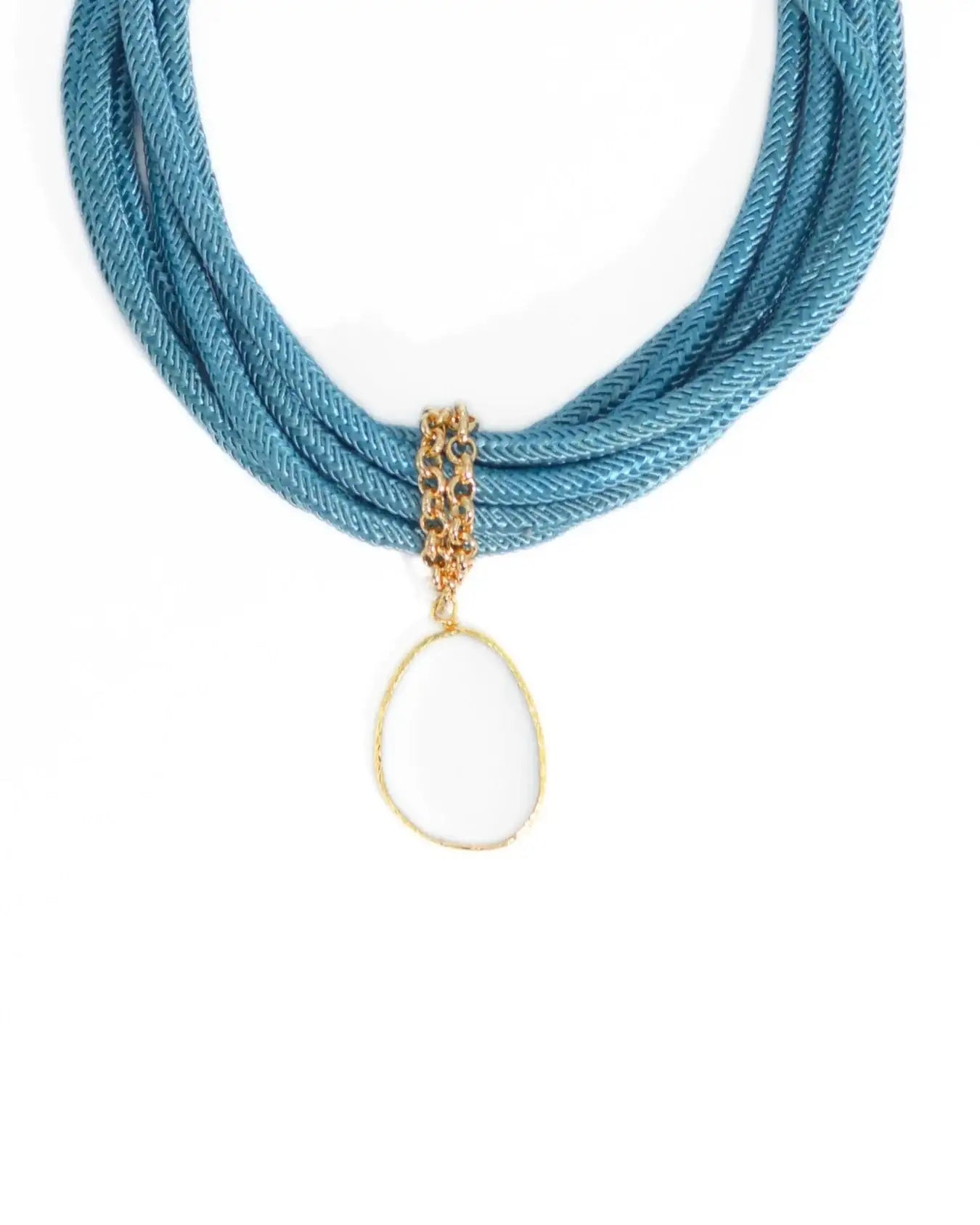 QUARTZ ROPE CHOKER | SUGAR PAPER