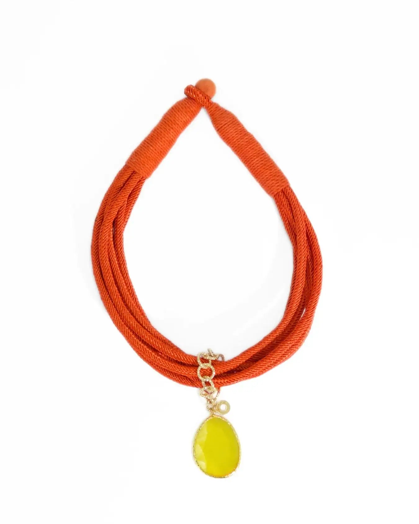 QUARTZ ROPE CHOKER