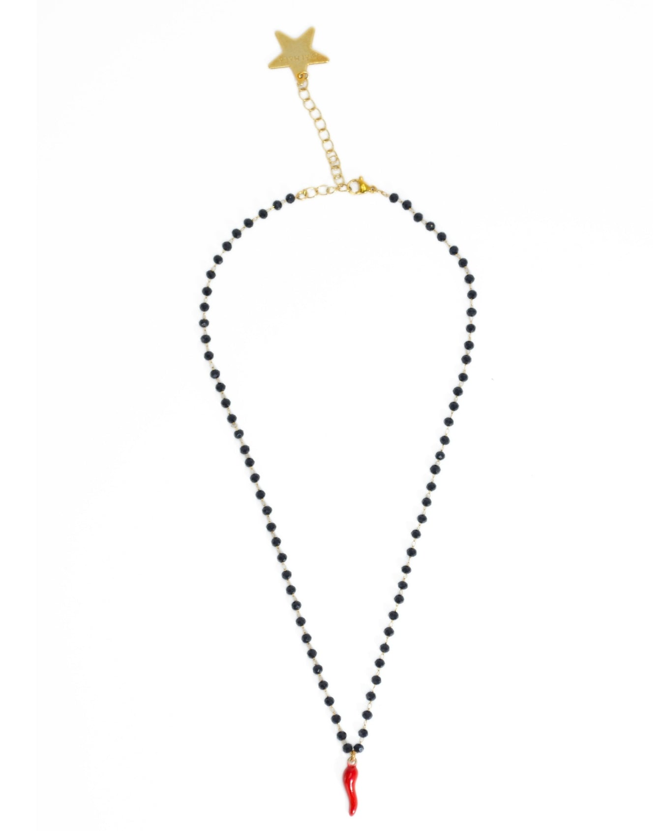 STONE ROSARY NECKLACE