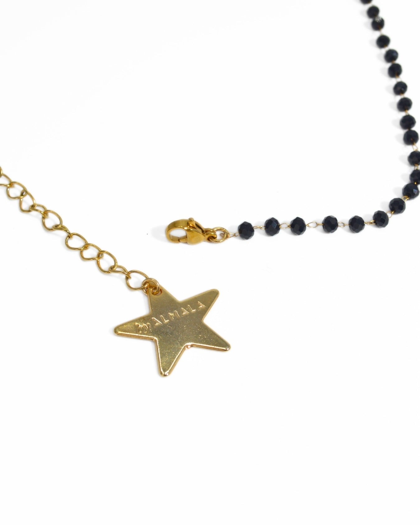 STONE ROSARY NECKLACE