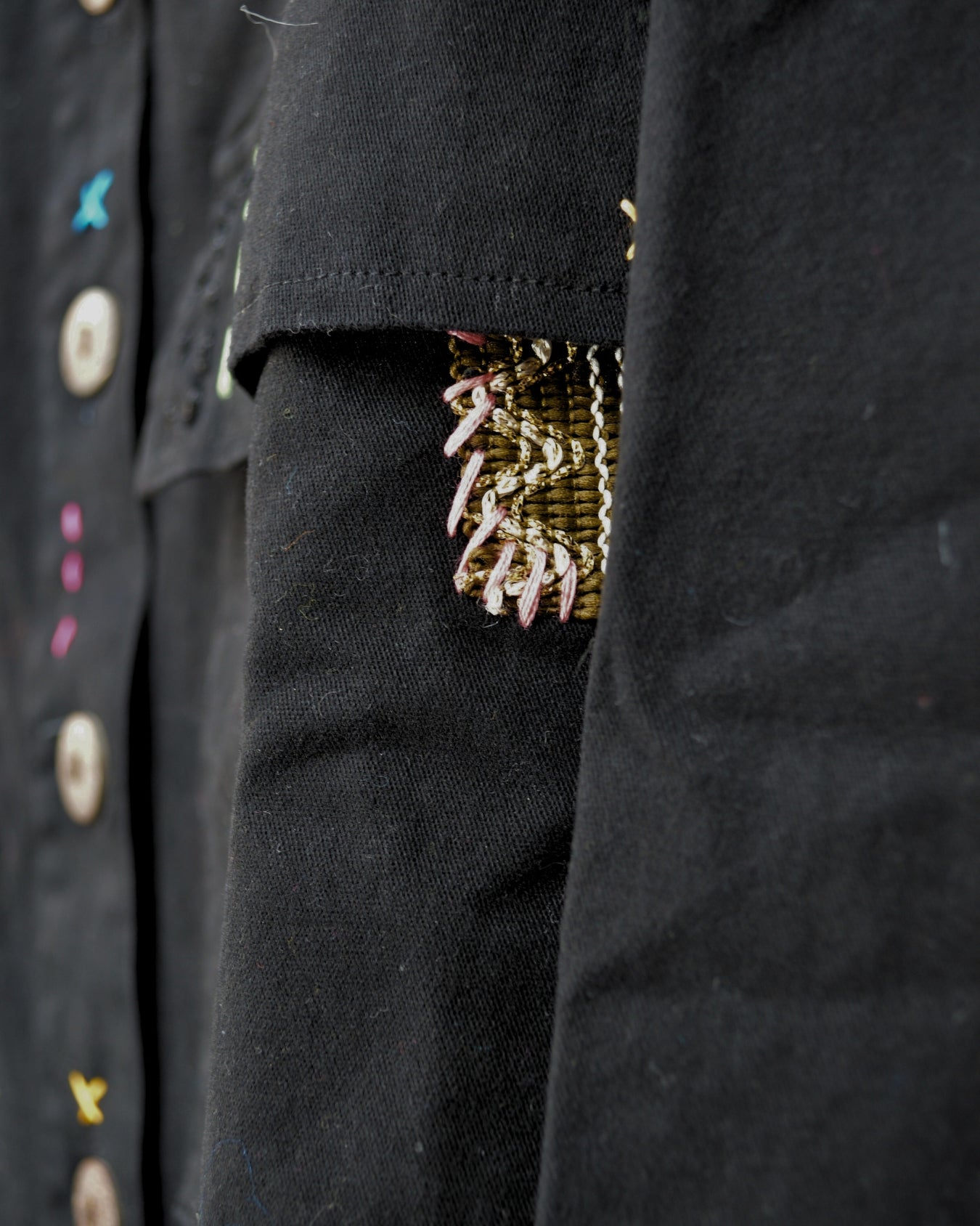 GIACCA CANVAS | NERO