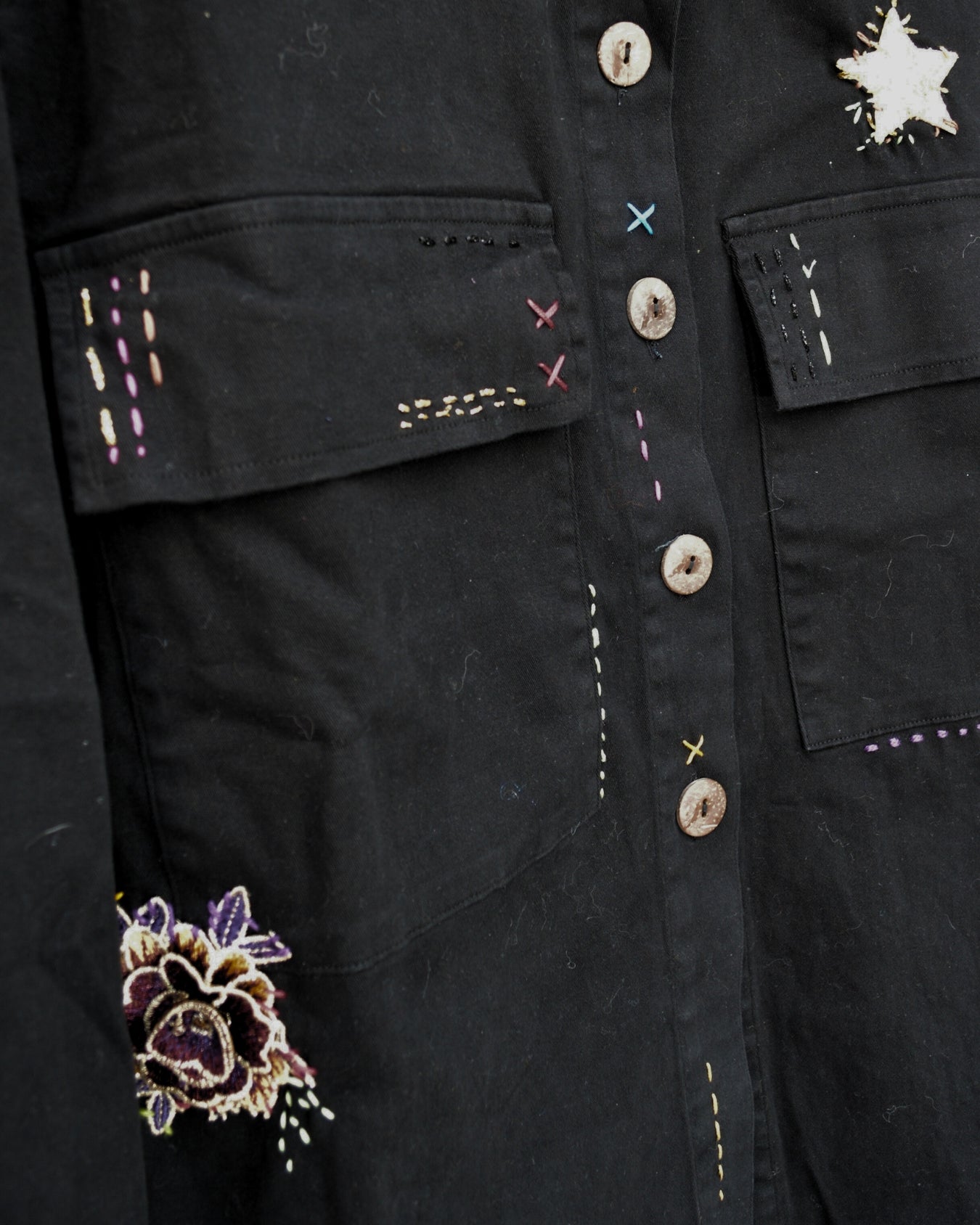 GIACCA CANVAS | NERO