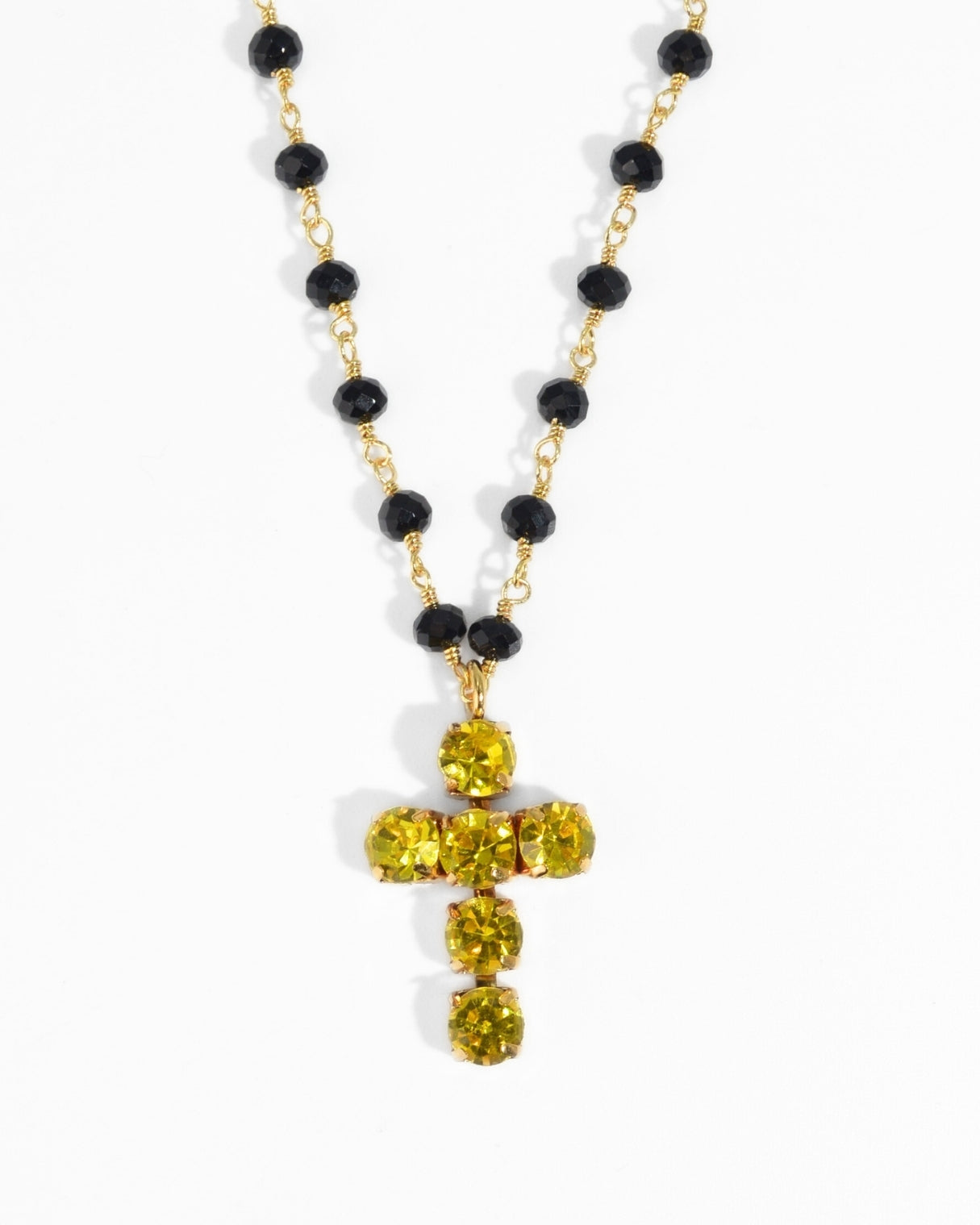‍GIROCOLLO STRASS | GIALLO (40% off)
