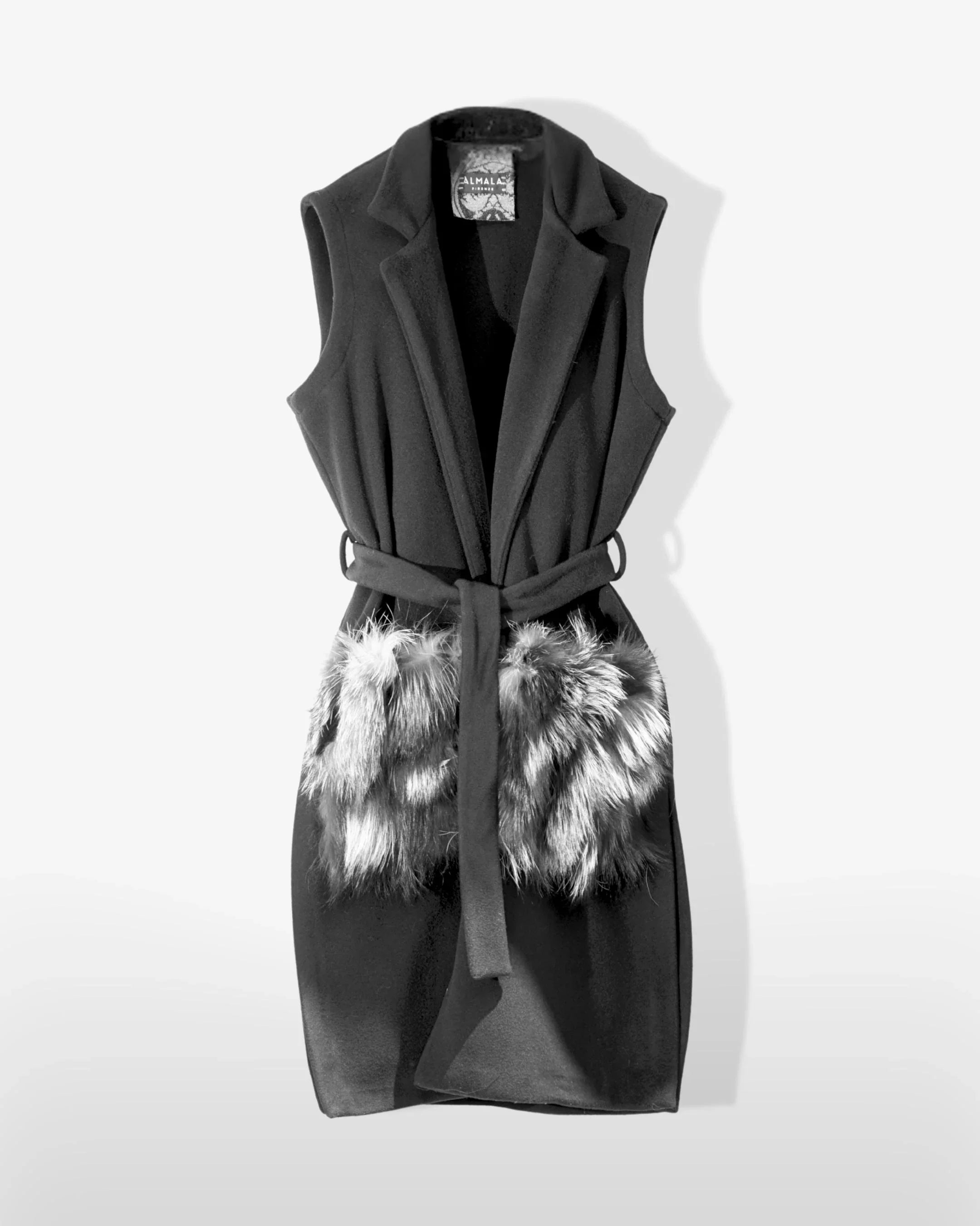 BOUCLE COAT -BORDEAUX