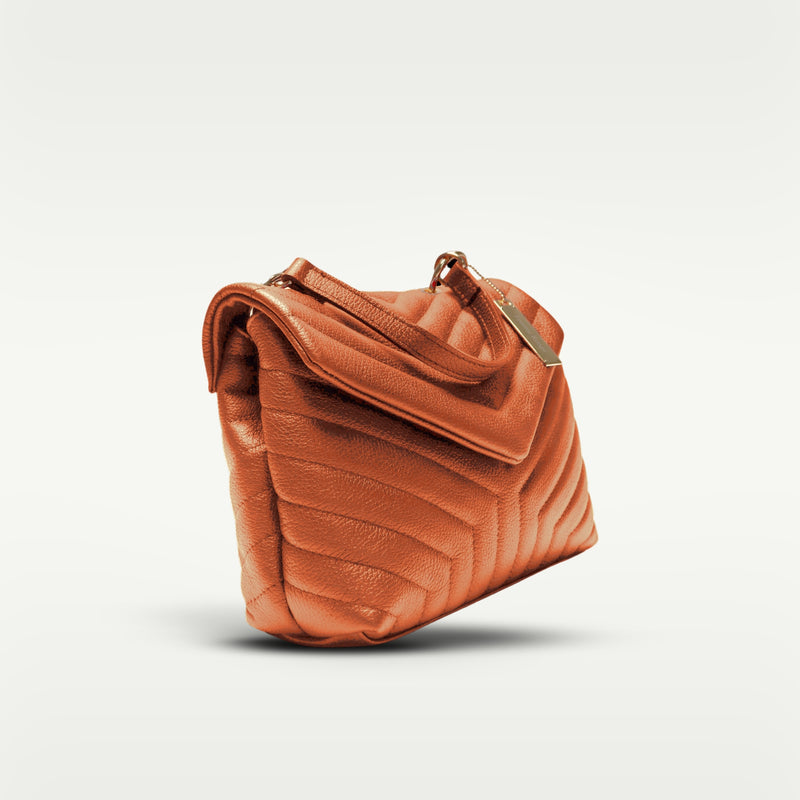 LEATHER BAG | BRICK