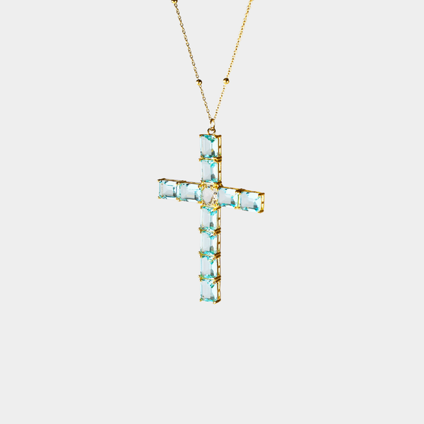 SACRED PROFANE CHOKER | TURQUOISE