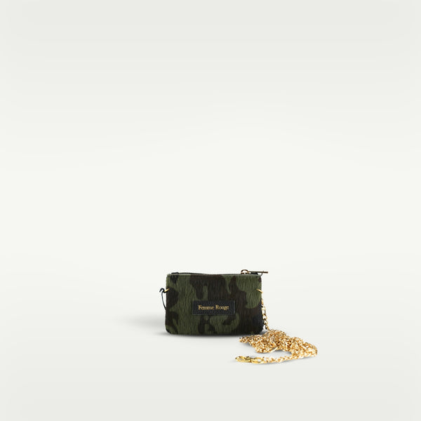 FUR LUX SHOULDER BAG | CAMOUFLAGE 