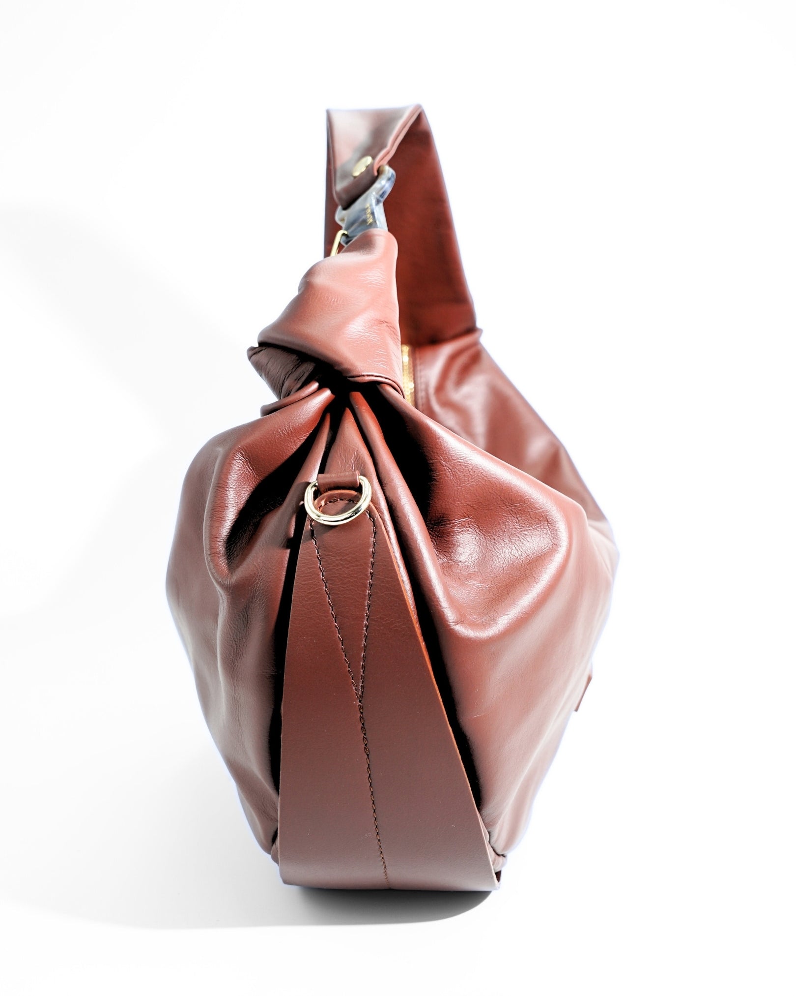 DOUBLE BAG | CHESTNUT