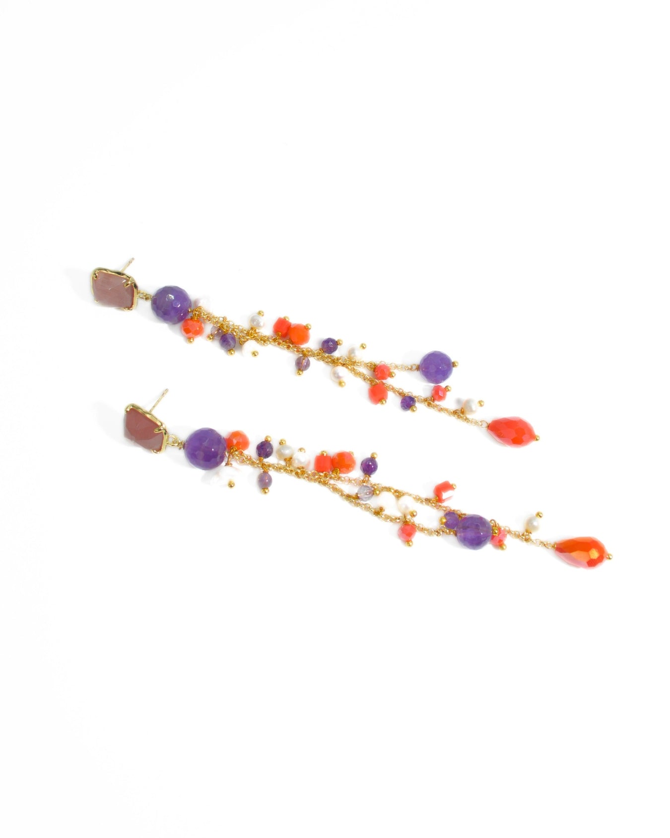 LONG MULTICOLOR EARRING