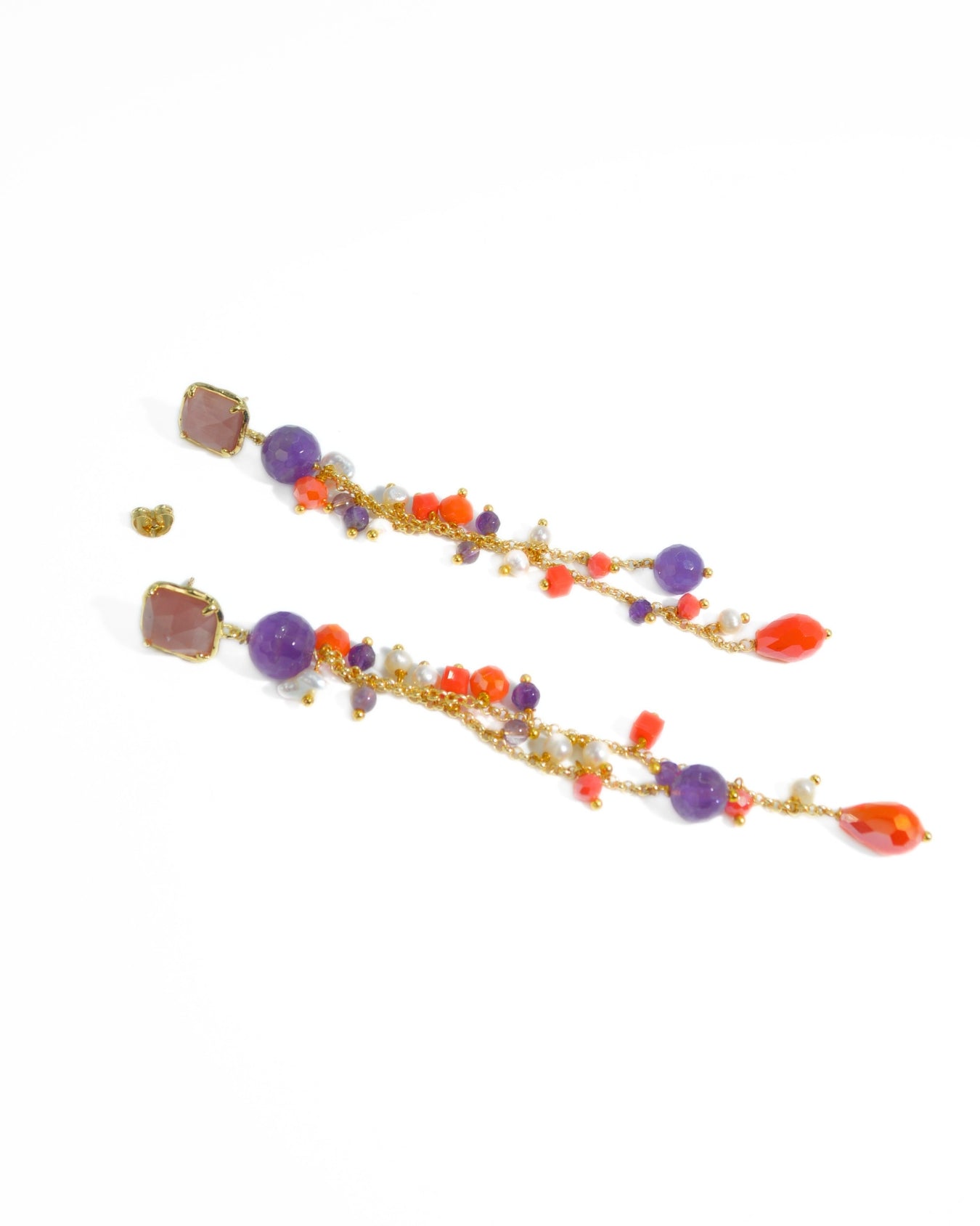LONG MULTICOLOR EARRING