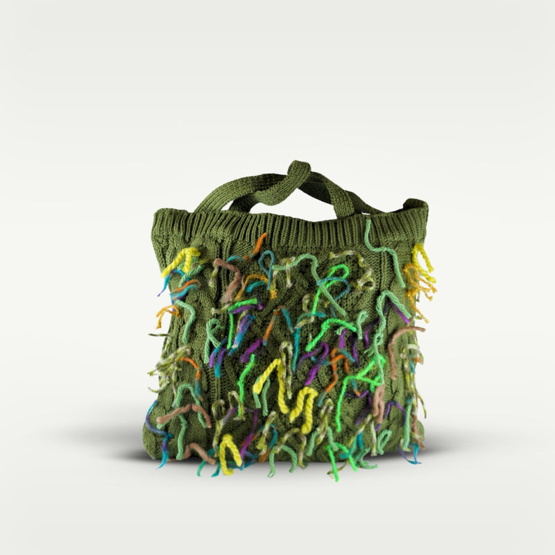 WOOL BAG | GREEN 