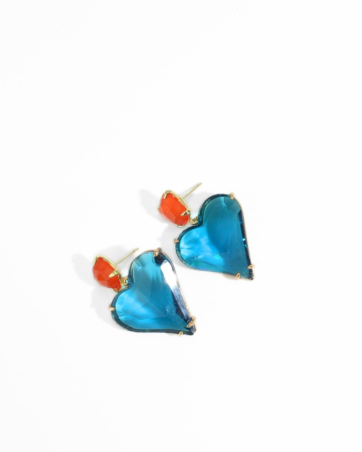 CIRCLE RHINESTONE EARRING | FUCHSIA