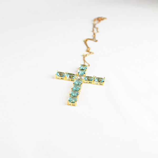 SACRED PROFANE CHOKER | TURQUOISE