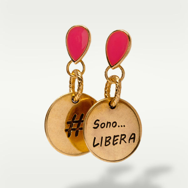 #SENTIMENT EARRING | FUCHSIA