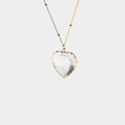 SACRED HEART CHOKER | CRYSTAL