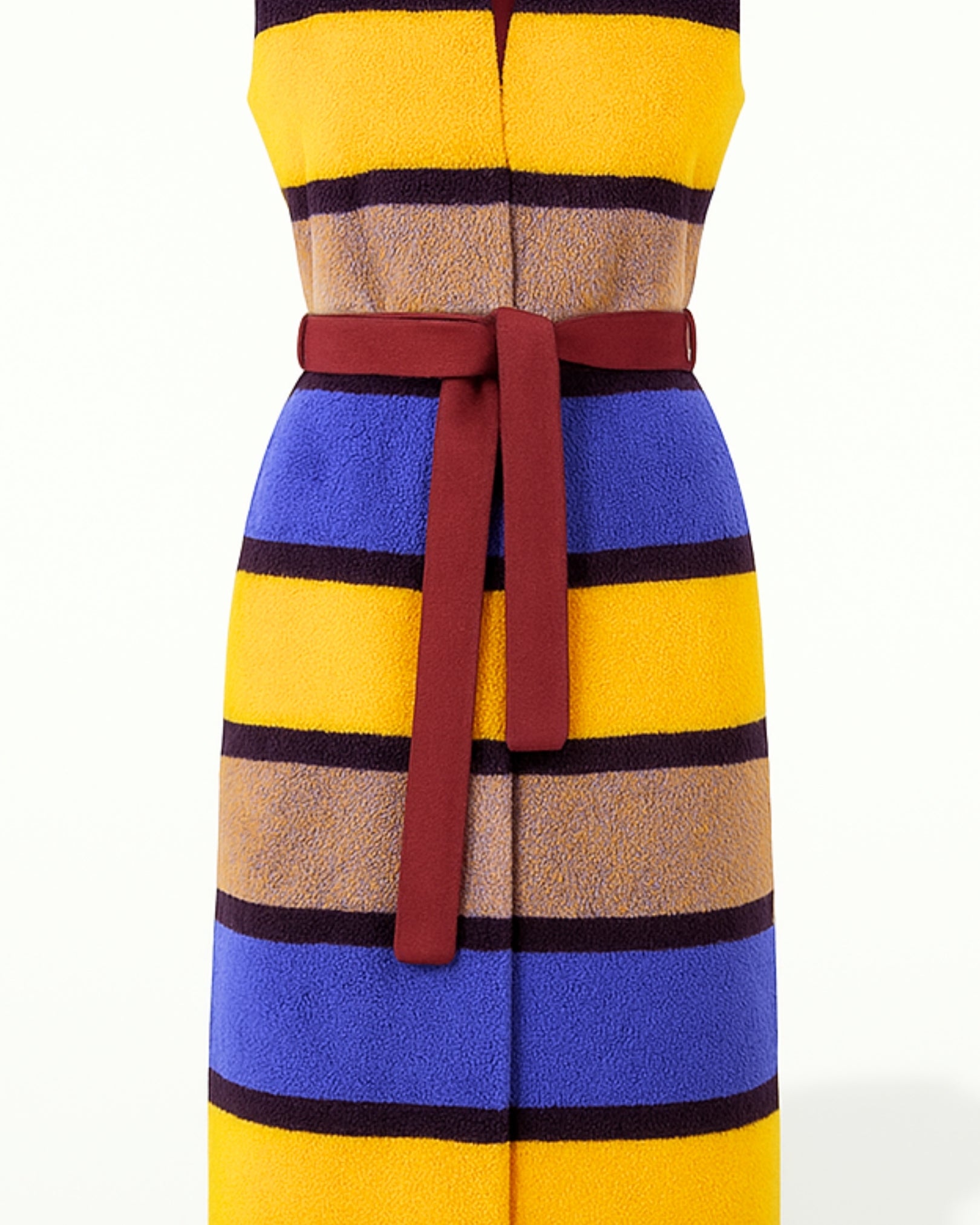 KASHMIR VEST | BORDEAUX