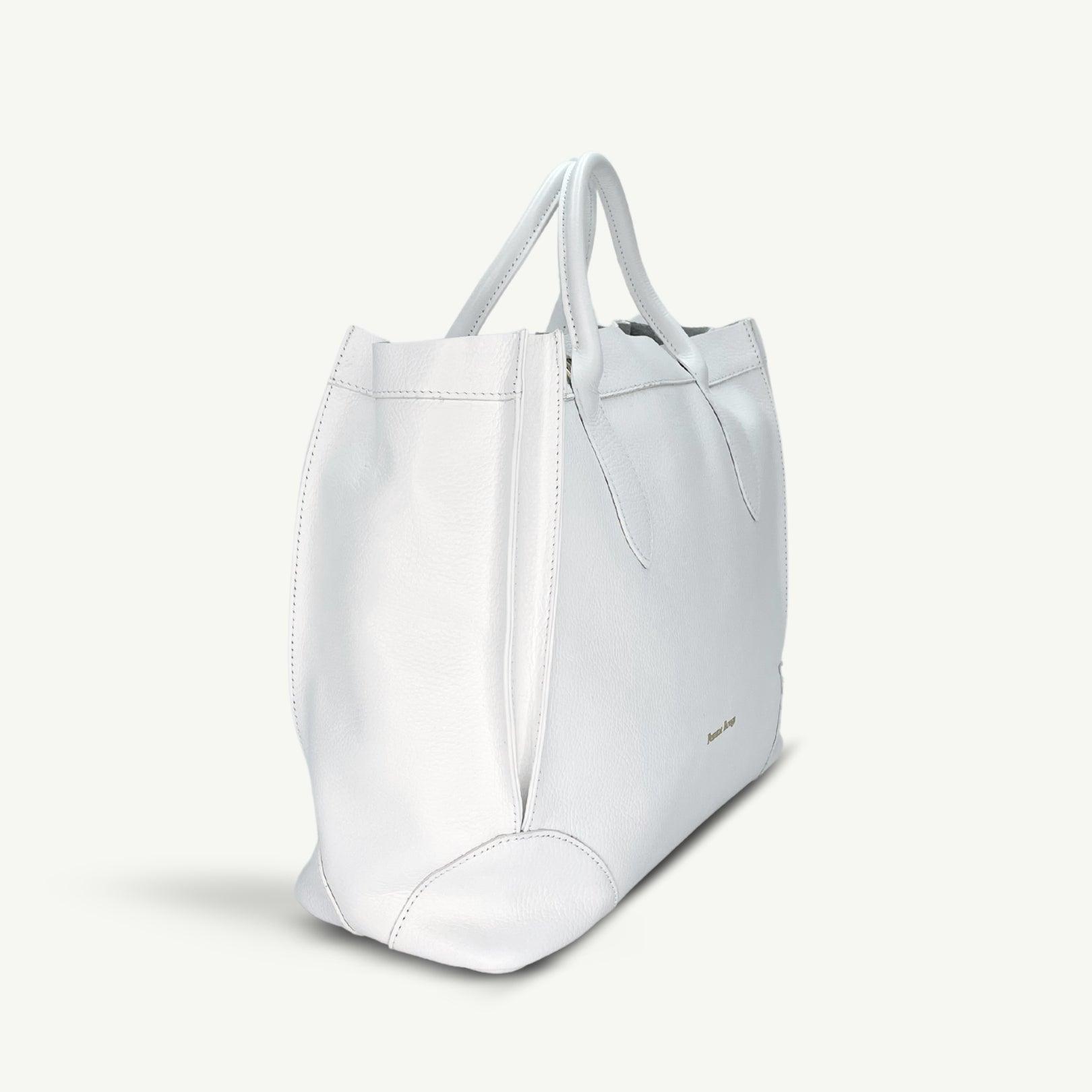SHOPPING BAG COLOR | BIANCO - Almala